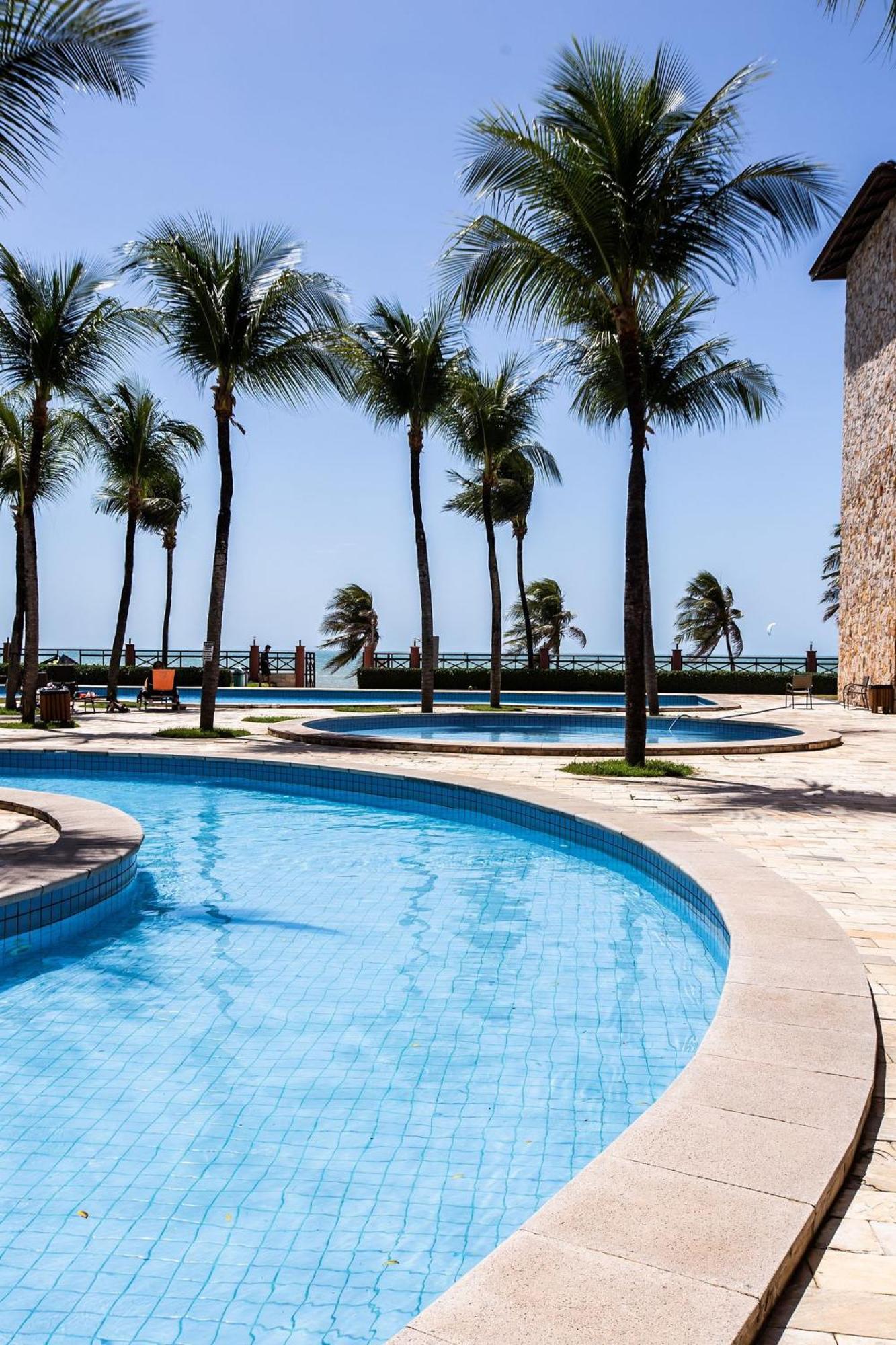 Kariribeach319A Flat 1Q Com Vista Maravilhosa Cumbuco Eksteriør billede